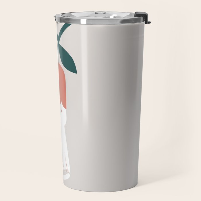 Cat and Plants: Flower Fragrance  Travel Mug Gallery Image 2
