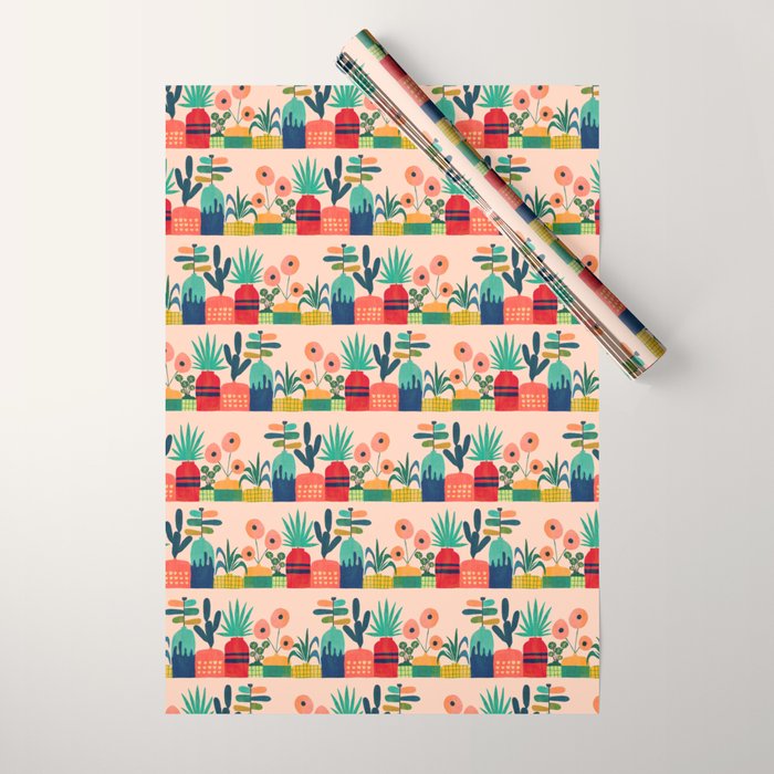 Plant mania Wrapping Paper Gallery Image 1