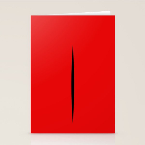 LUCIO FONTANA Stationery Card Gallery Image 1