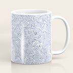 Painterly Florals - Light Blue Coffee Mug Gallery Image 1