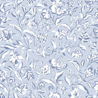 Painterly Florals - Light Blue Coffee Mug Gallery Image 2
