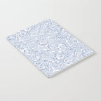 Painterly Florals - Light Blue Notebook Gallery Image 2