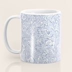 Painterly Florals - Light Blue Coffee Mug Gallery Image 3