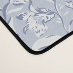Painterly Florals - Light Blue Desk Mat Gallery Image 4
