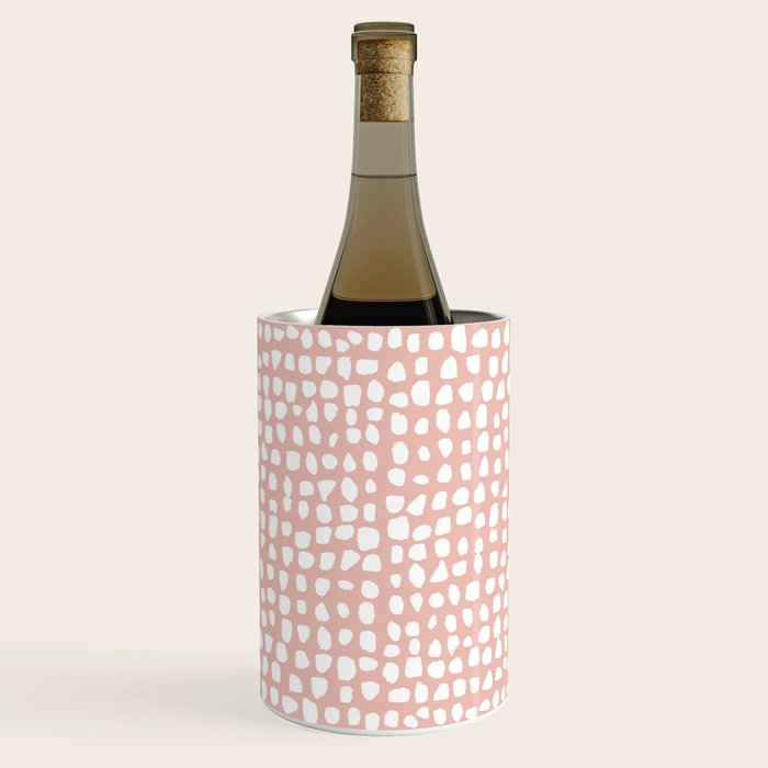 Dots (Pink) Wine Chiller Gallery Image 1