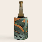 Abstract Art Tropical Leaves 162 Wine Chiller Gallery Image 1
