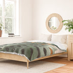 Abstract Art Tropical Leaves 162 Duvet Cover Gallery Image 2