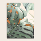 Abstract Art Tropical Leaves 162 Notebook Gallery Image 4