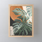 Abstract Art Tropical Leaves 162 Mini Art Print Gallery Image 1