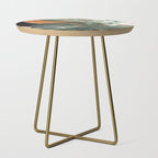 Abstract Art Tropical Leaves 162 Side Table Gallery Image 1
