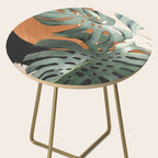 Abstract Art Tropical Leaves 162 Side Table Gallery Image 2