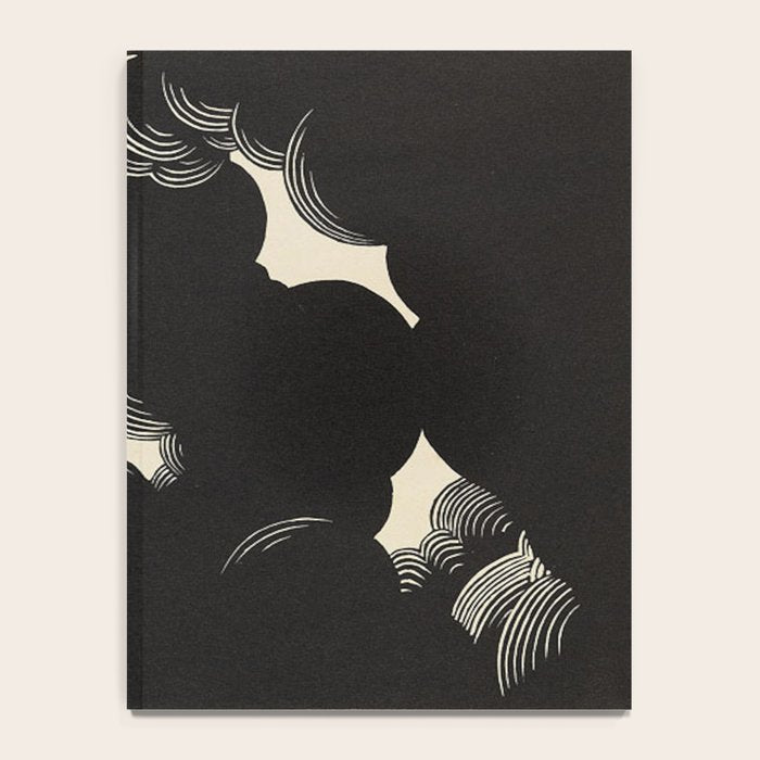 FeÌlix Vallotton Wolken, 1890 Midnight Moon Night Clouds Notebook Gallery Image 4