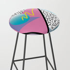 Memphis pattern 91 - 80s / 90s Retro Stool Gallery Image 2