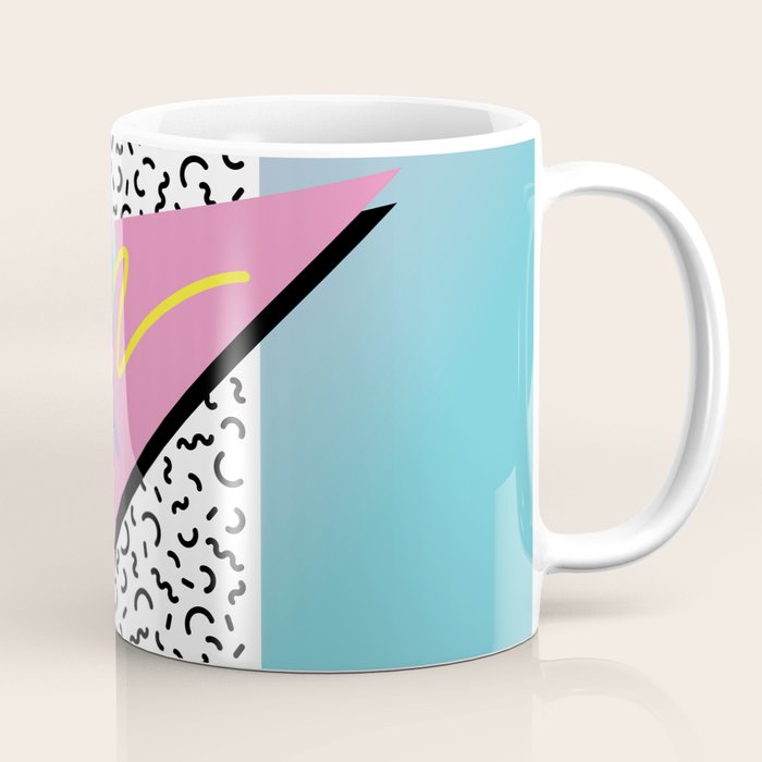 Memphis pattern 91 - 80s / 90s Retro Coffee Mug Gallery Image 1