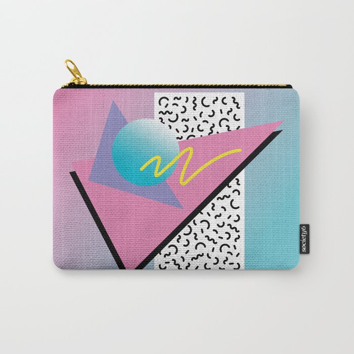 Memphis pattern 91 - 80s / 90s Retro Carry All Pouch Gallery Image 1