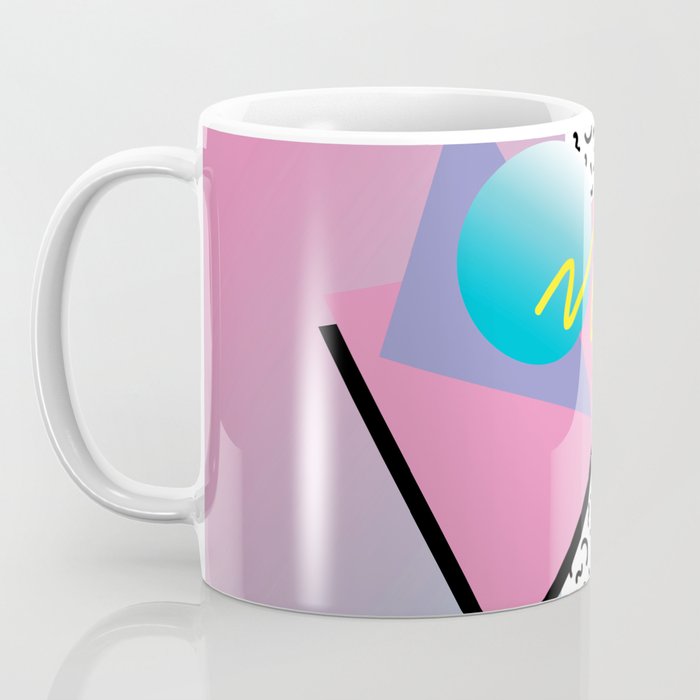 Memphis pattern 91 - 80s / 90s Retro Coffee Mug Gallery Image 3