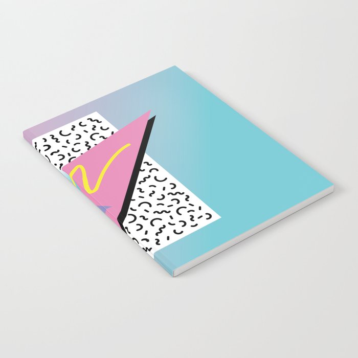 Memphis pattern 91 - 80s / 90s Retro Notebook Gallery Image 2