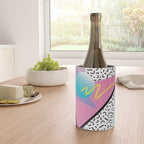 Memphis pattern 91 - 80s / 90s Retro Wine Chiller Gallery Image 4
