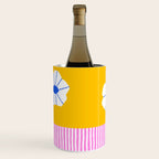 Scattered Flowers and Stripes Wine Chiller Gallery Image 2