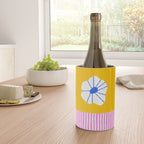 Scattered Flowers and Stripes Wine Chiller Gallery Image 4