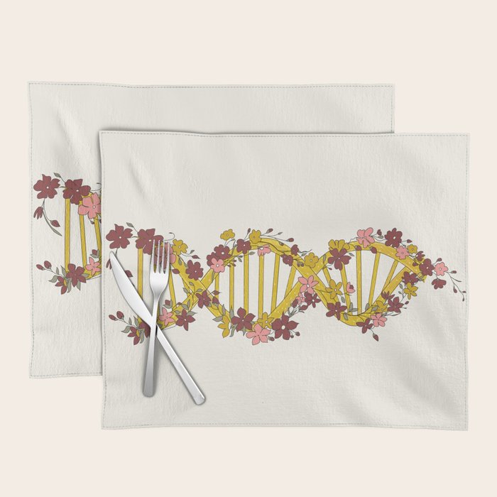 Floral DNA Placemat Gallery Image 1