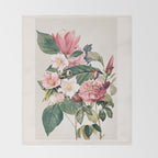 Garden Flowers 10 Throw Blanket Gallery Image 2