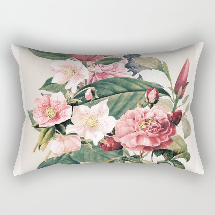 Garden Flowers 10 Rectangular Pillow Gallery Image 2