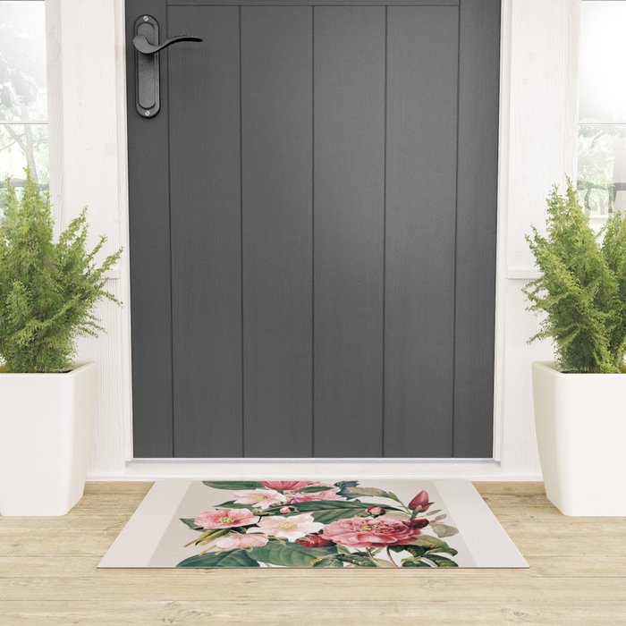Garden Flowers 10 Welcome Mat Gallery Image 3