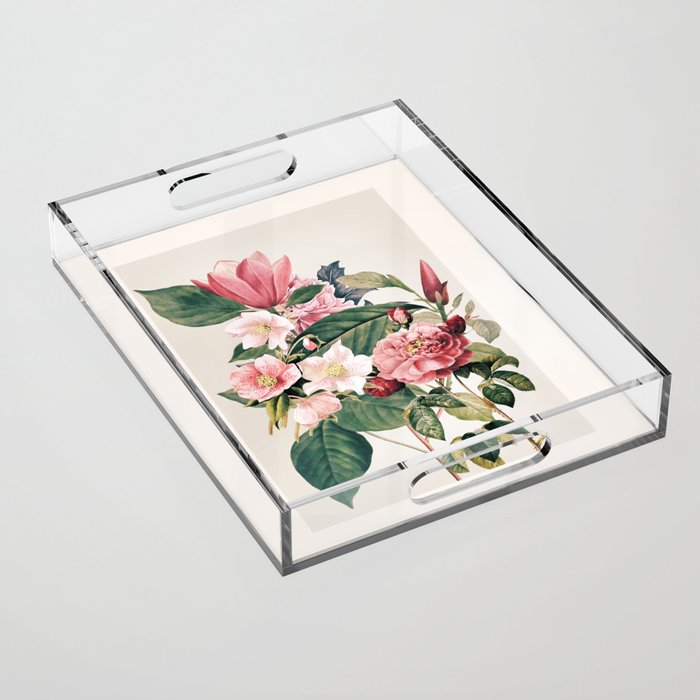 Garden Flowers 10 Acrylic Tray Gallery Image 1