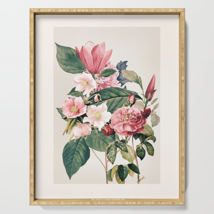 Garden Flowers 10 Serving Tray Gallery Image 1