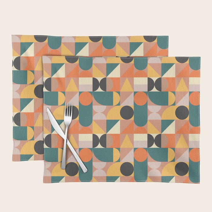 Mid Century 35 Placemat Gallery Image 1