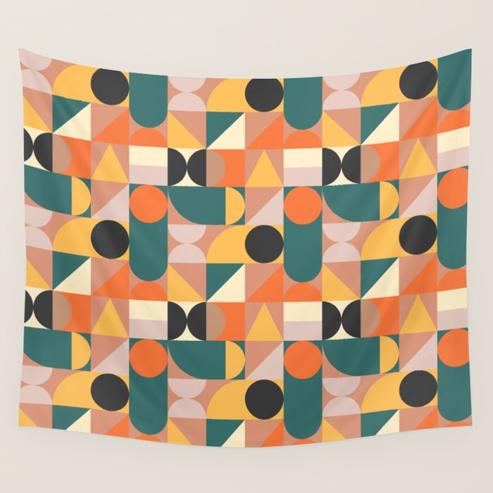 Mid Century 35 Wall Tapestry Gallery Image 4