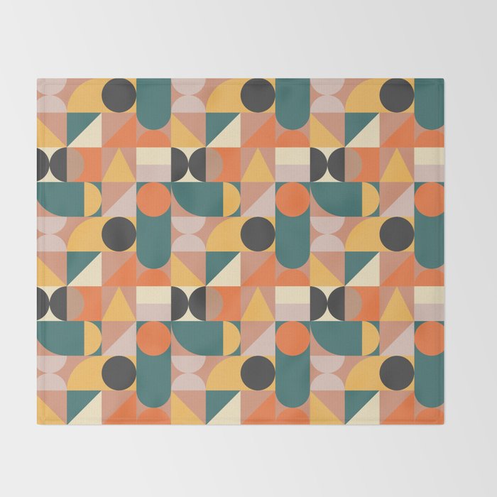 Mid Century 35 Throw Blanket Gallery Image 2