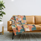 Mid Century 35 Throw Blanket Gallery Image 1