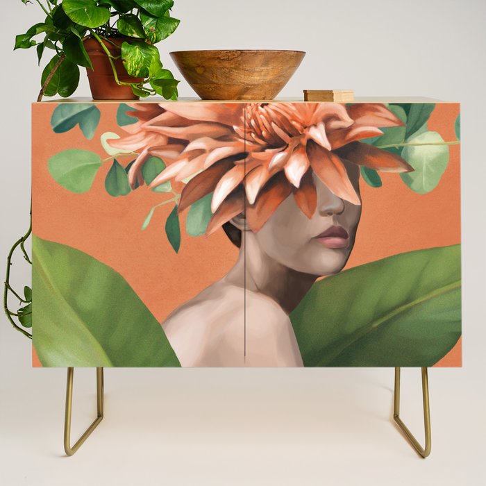 Veiled by Bloom 1 Credenza Gallery Image 1