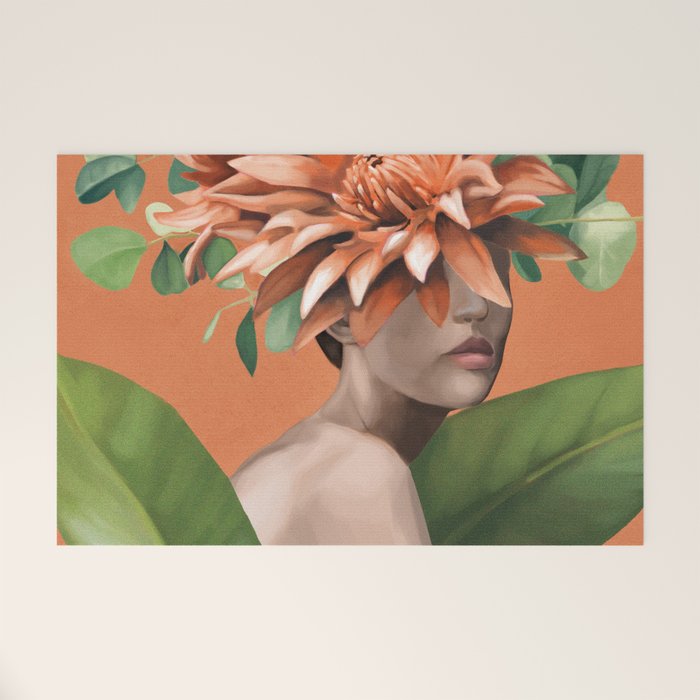 Veiled by Bloom 1 Welcome Mat Gallery Image 1