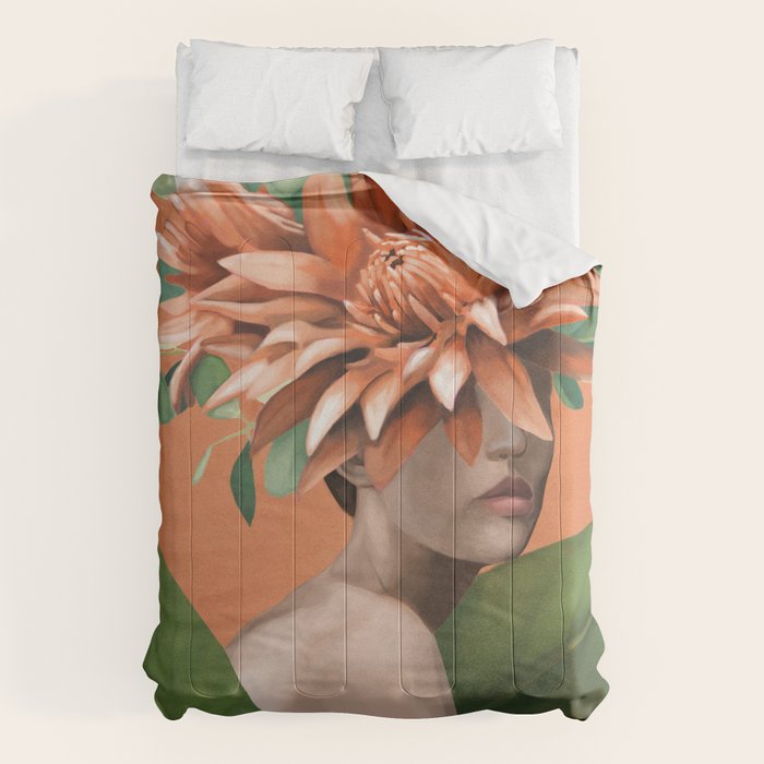 Veiled by Bloom 1 Comforter Gallery Image 6