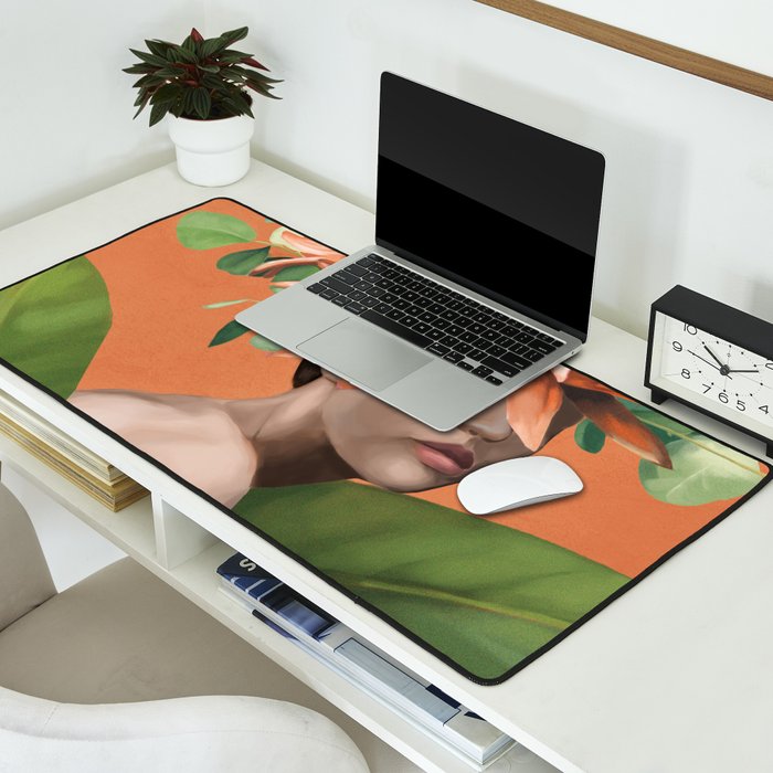 Veiled by Bloom 1 Desk Mat Gallery Image 2