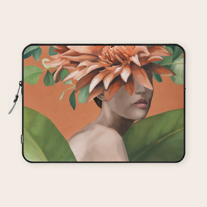 Veiled by Bloom 1 Laptop Sleeve Gallery Image 1