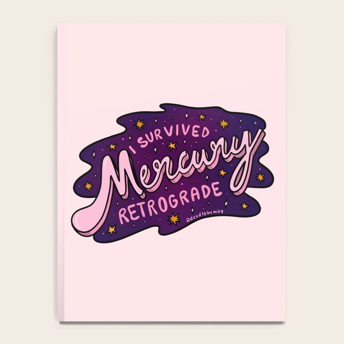 Mercury Retrograde Notebook Gallery Image 4