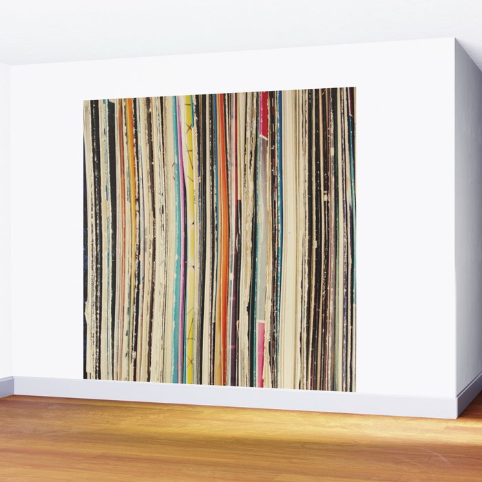 Record Collection Wall Mural Gallery Image 2