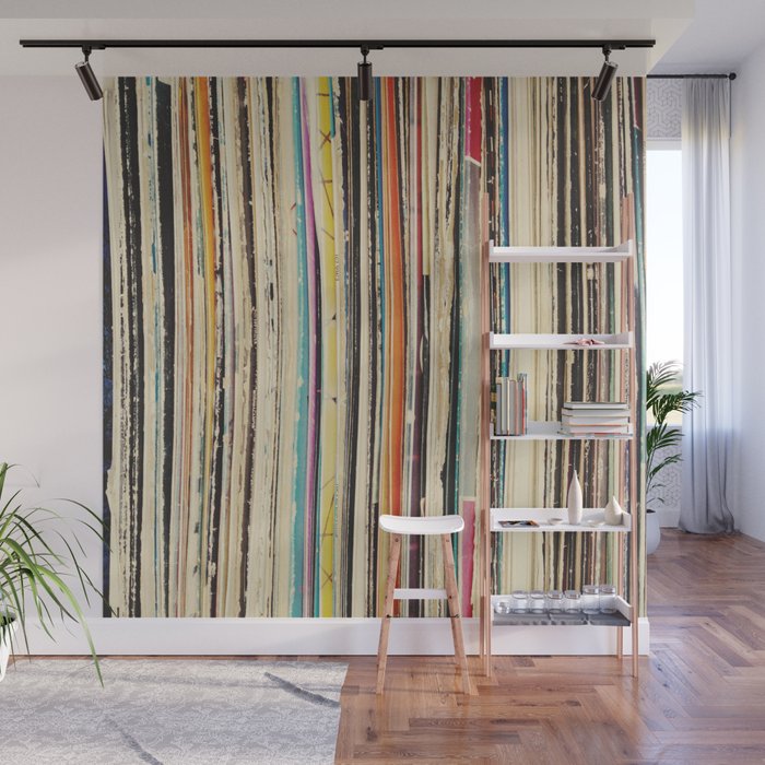 Record Collection Wall Mural Gallery Image 1
