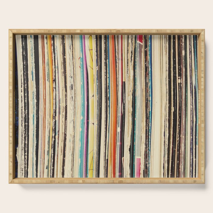 Record Collection Serving Tray Gallery Image 1