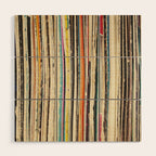 Record Collection Wood Wall Art Gallery Image 1