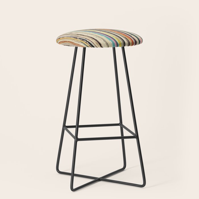 Record Collection Stool Gallery Image 1