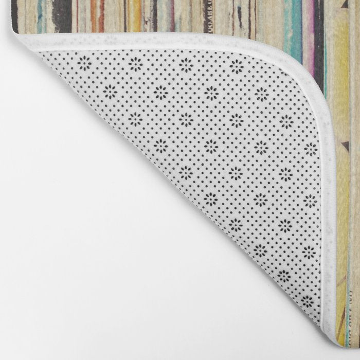 Record Collection Bath Mat Gallery Image 2