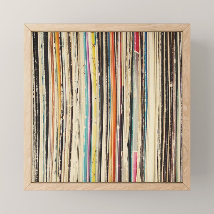 Record Collection Mini Art Print Gallery Image 1