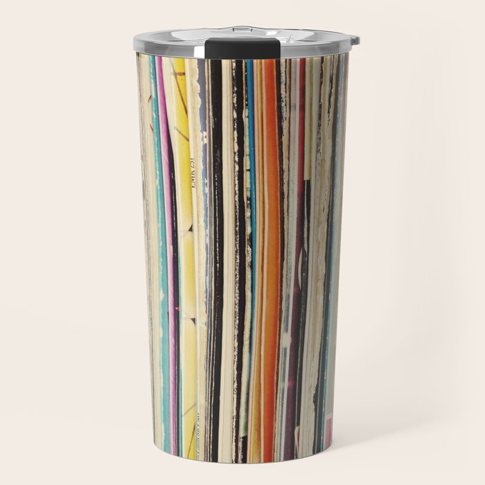 Record Collection Travel Mug Gallery Image 1