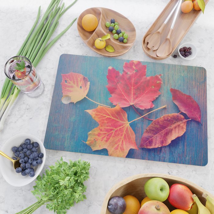 The Colors of Autumn Cutting Board Gallery Image 2