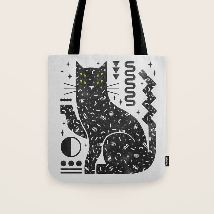 Magic Cat Tote Bag Gallery Image 1